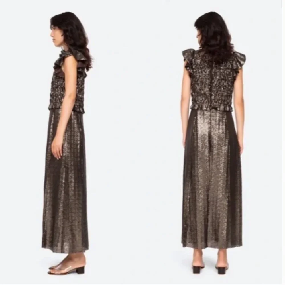 Sea New York Rachelle Sequin Midi Dress - Picture 2 of 7
